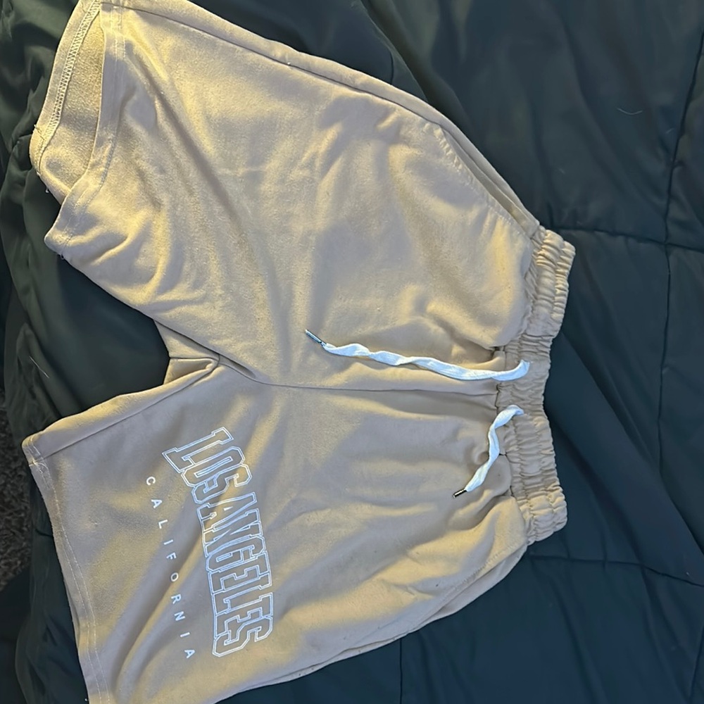 PacSun Tan Athletic Shorts